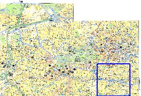 Transporte mapa de Berlim