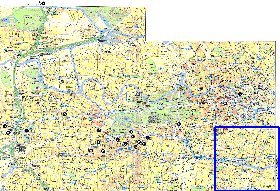 Transporte mapa de Berlim