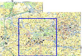 Transporte mapa de Berlim