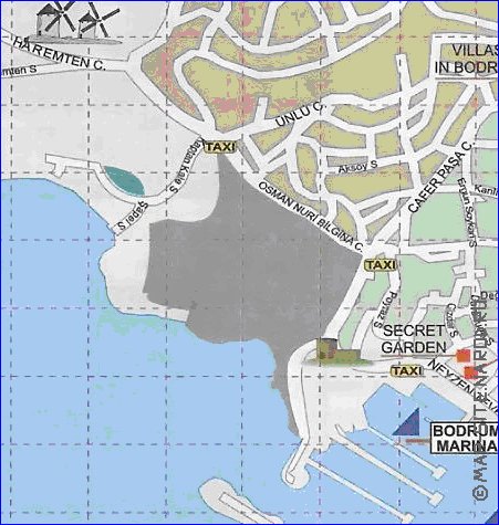 carte de Bodrum