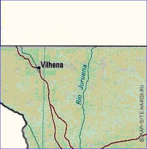 Administrativa mapa de Bolivia