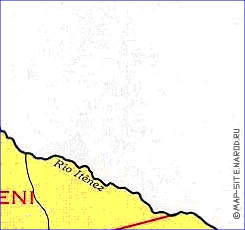 carte de de la densite de population Bolivie