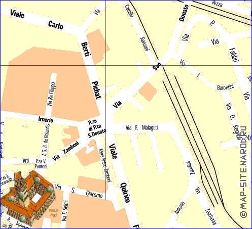 carte de Bologne en italien