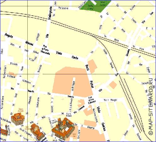 carte de Bologne en italien