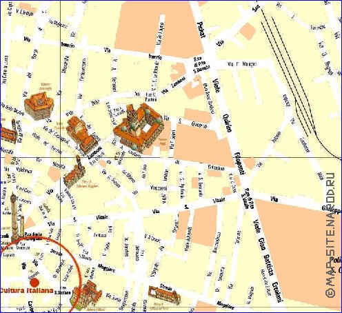 carte de Bologne en italien