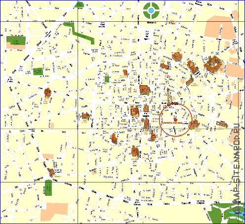 carte de Bologne en italien