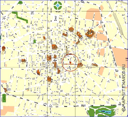carte de Bologne en italien