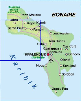 carte de Bonaire