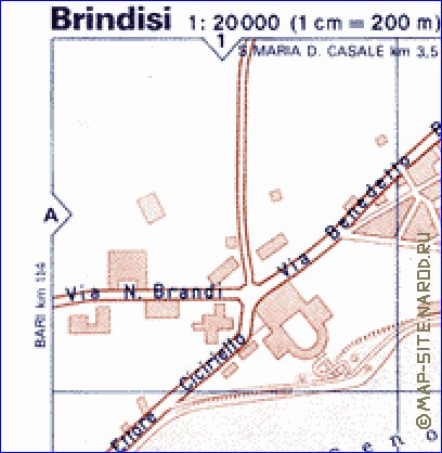 carte de Brindisi