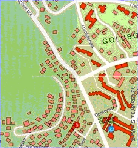 carte de Budva