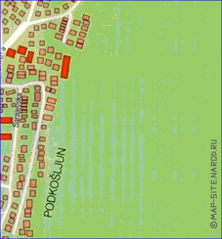 carte de Budva