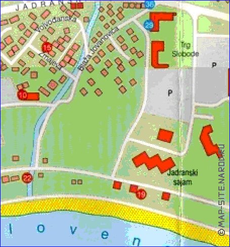 carte de Budva