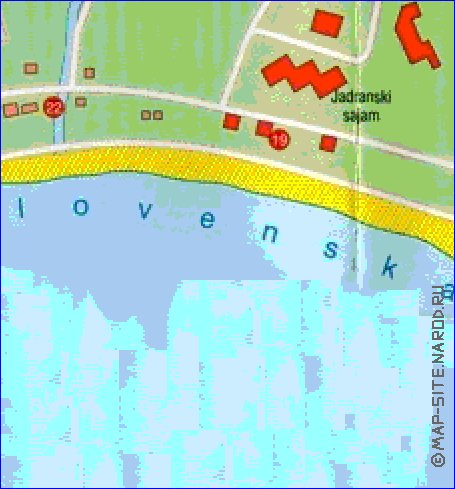 carte de Budva