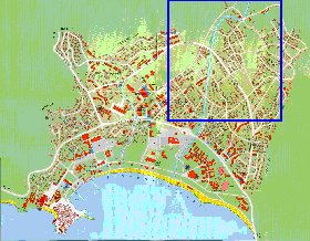 carte de Budva