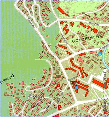 carte de Budva