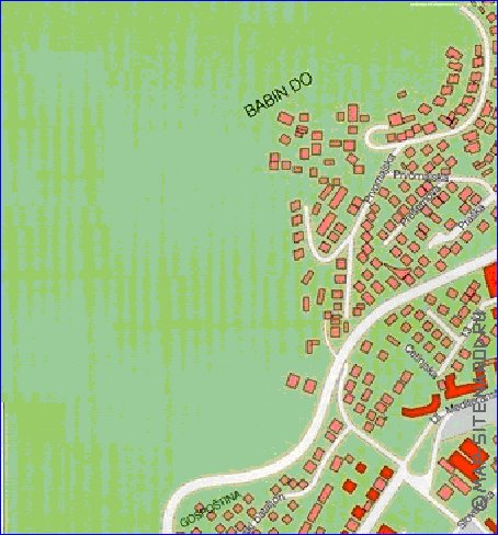 carte de Budva