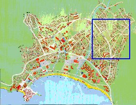 carte de Budva