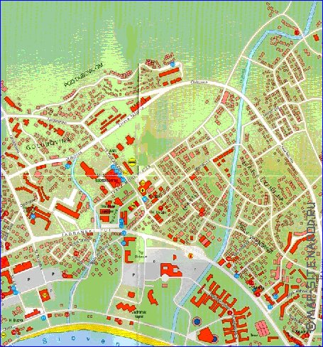 carte de Budva