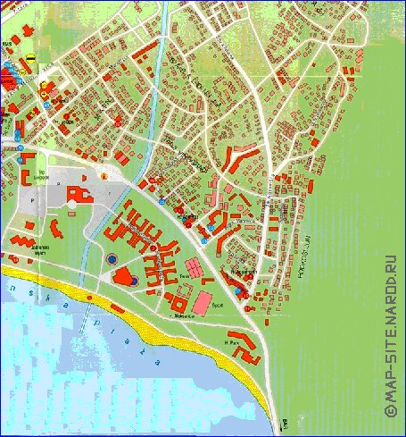 carte de Budva