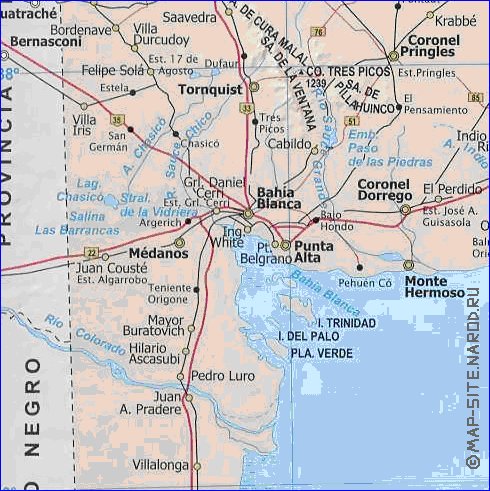 mapa de  provincia Provincia de Buenos Aires