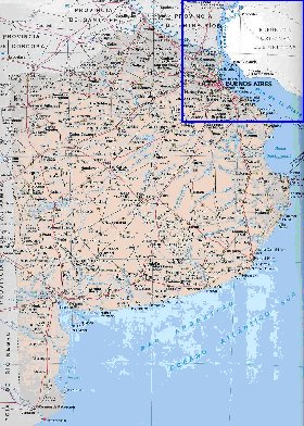 mapa de  provincia Provincia de Buenos Aires