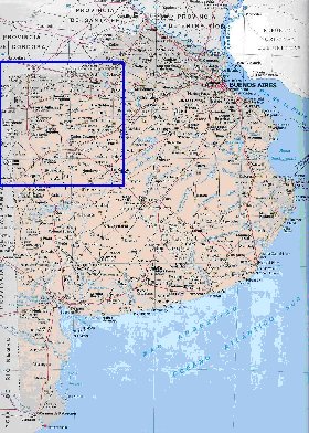 mapa de  provincia Provincia de Buenos Aires