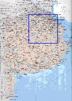 mapa de  provincia Provincia de Buenos Aires
