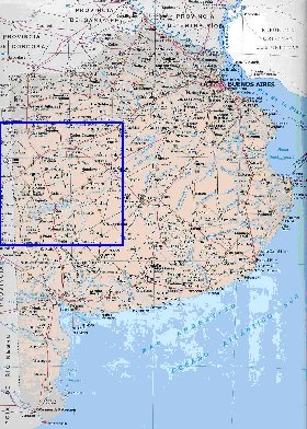 mapa de  provincia Provincia de Buenos Aires