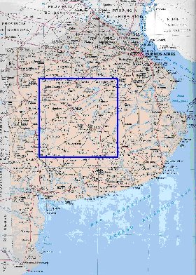 mapa de  provincia Provincia de Buenos Aires