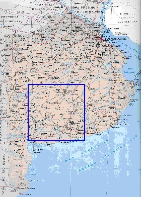 mapa de  provincia Provincia de Buenos Aires