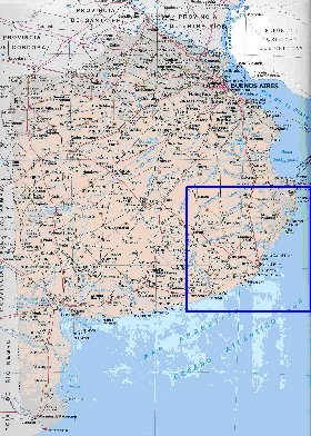 mapa de  provincia Provincia de Buenos Aires