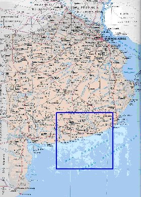 mapa de  provincia Provincia de Buenos Aires