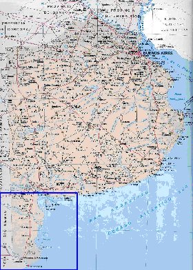 mapa de  provincia Provincia de Buenos Aires