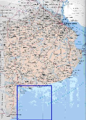 mapa de  provincia Provincia de Buenos Aires