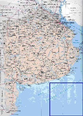 mapa de  provincia Provincia de Buenos Aires