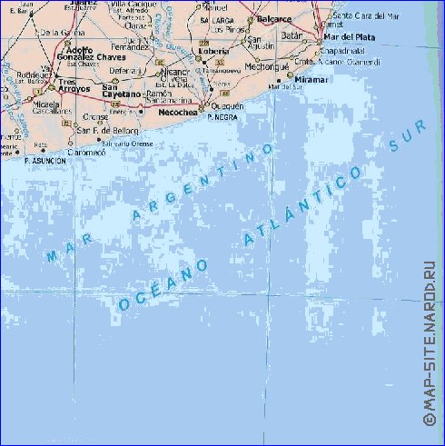 mapa de  provincia Provincia de Buenos Aires