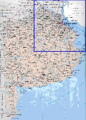 mapa de  provincia Provincia de Buenos Aires