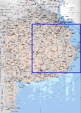 mapa de  provincia Provincia de Buenos Aires