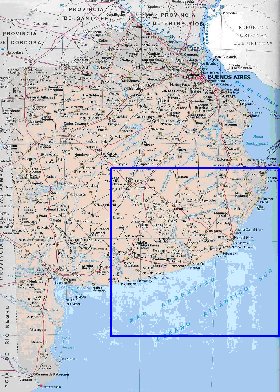 mapa de  provincia Provincia de Buenos Aires