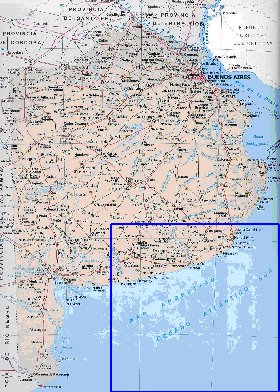 mapa de  provincia Provincia de Buenos Aires