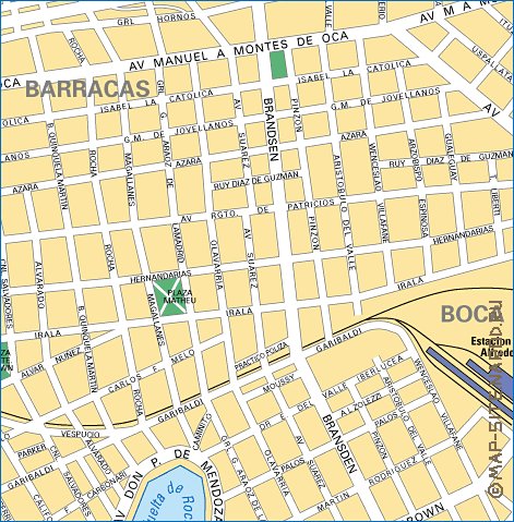 mapa de Buenos Aires