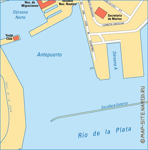 carte de Buenos Aires