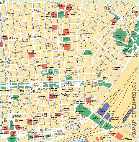 carte de Buenos Aires